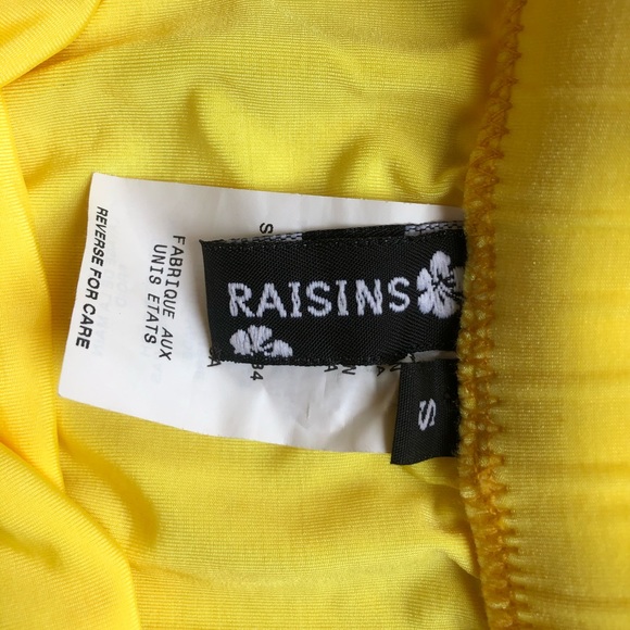 Raisins Yellow Bikini Coverup - Picture 4 of 8